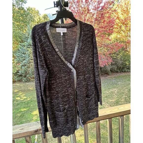 Victoria’s Secret Button Front Cardigan Cashmere Blend Sweater Long Women Large - Picture 5 of 16